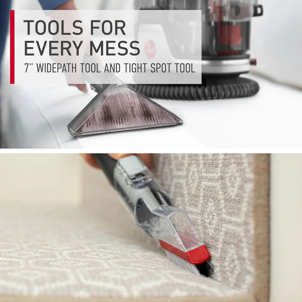 Hoover CleanSlate Plus Portable Carpet Upholstery Spot Cleaner with Powerful Suction