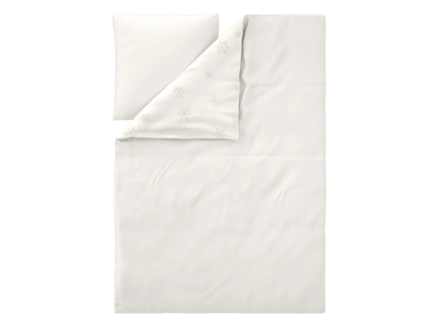 LIVARNO Parure de lit double face en satin, 140 x 200 cm