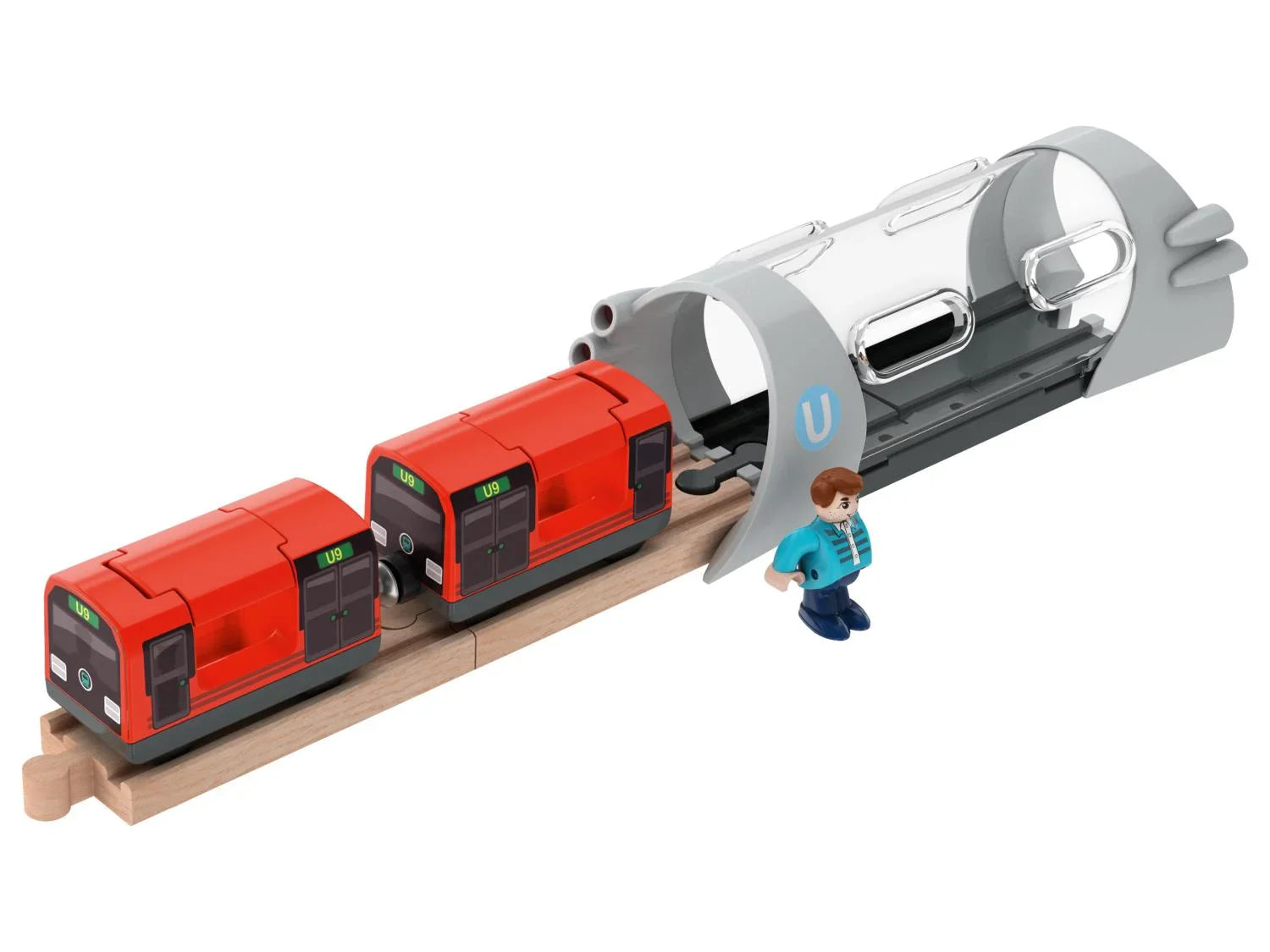 Playtive Extension de chemin de fer en bois