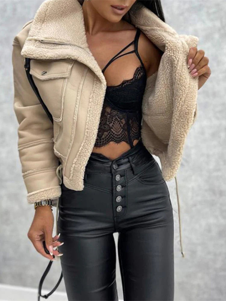 Anya - Blouson motard végétalien