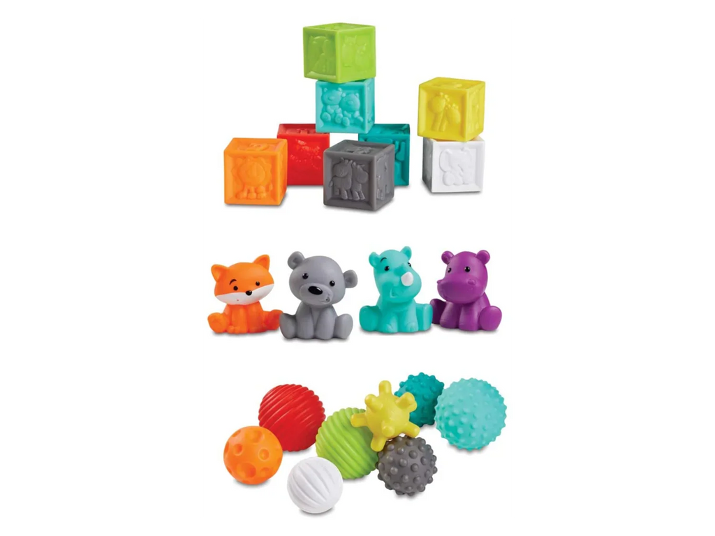 Infantino Coffret de jeux d'apprentissage pour bb
