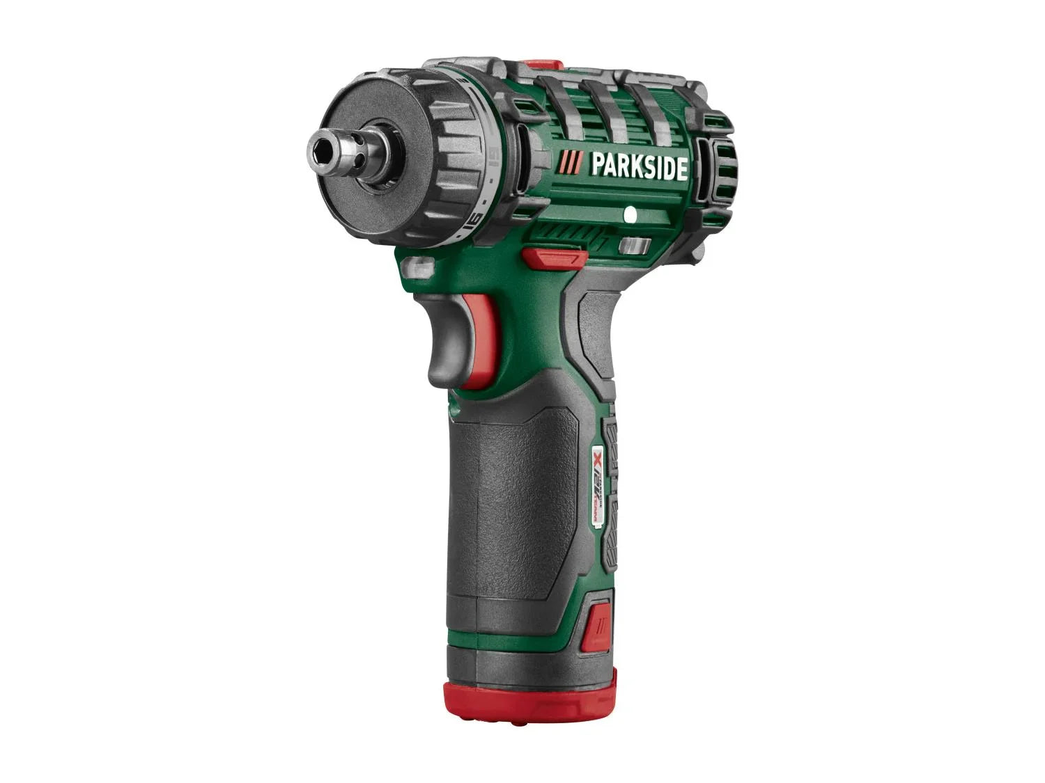 PARKSIDE Perceuse-visseuse sans fil et 17 accessoires + batterie + chargeur, 12 V