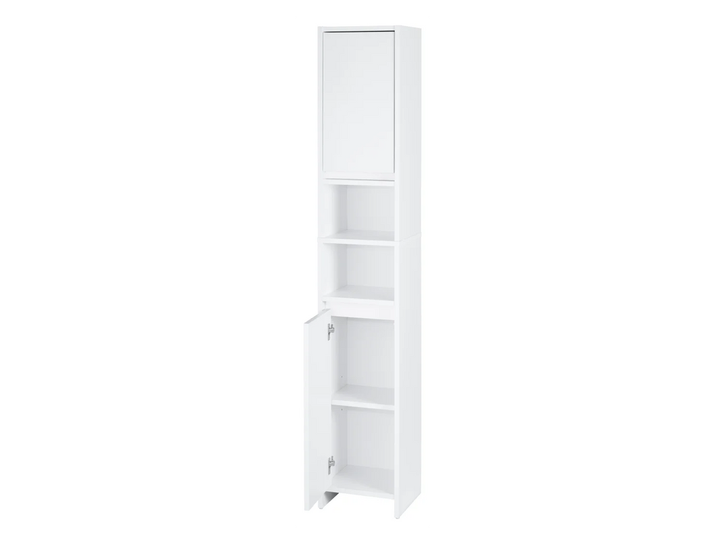 LIVARNO home Armoire de toilette haute Oslo, 32 x 180 x 28 cm, blanche