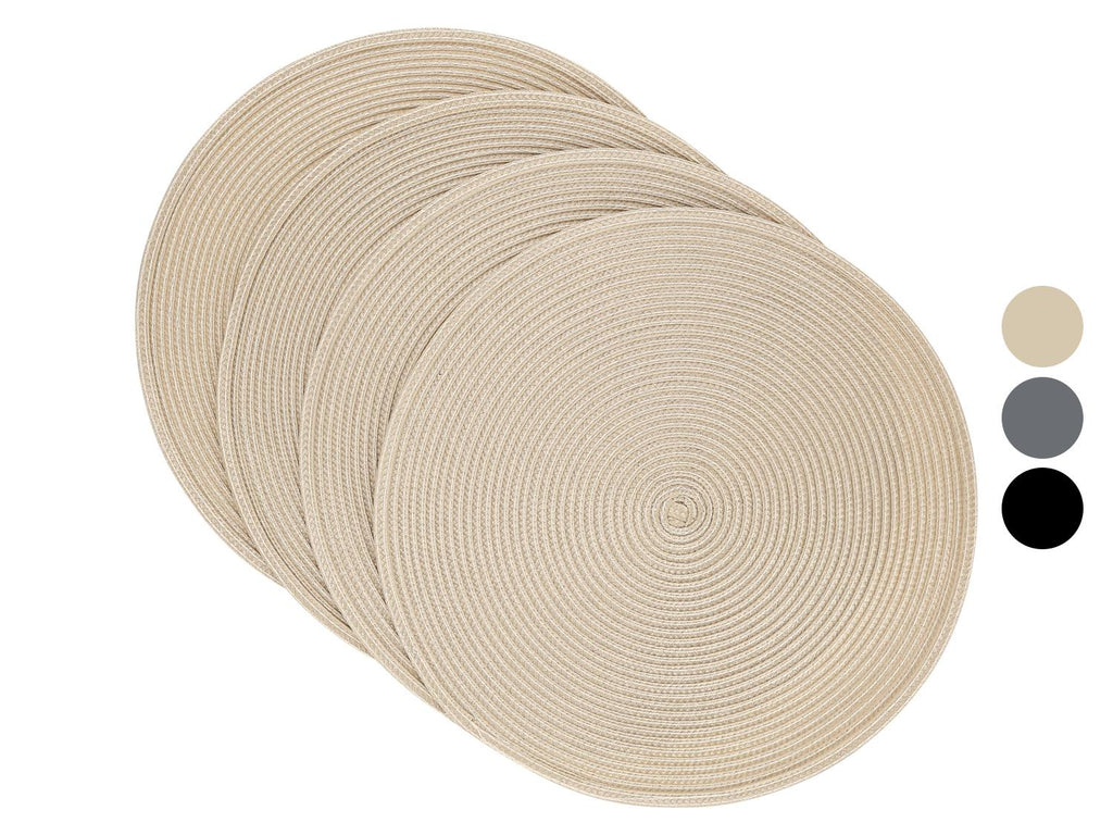 LIVARNO Lot de 4 set de table,  38 cm.