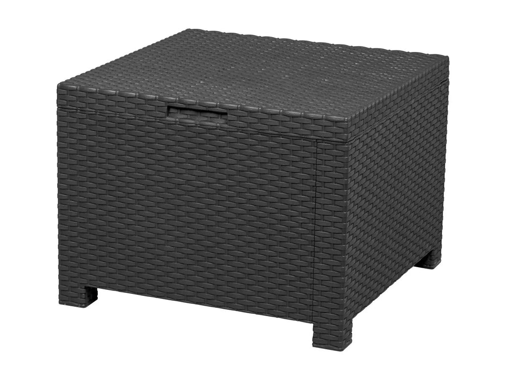 LIVARNO home Salon de jardin, 4 pices, anthracite/gris