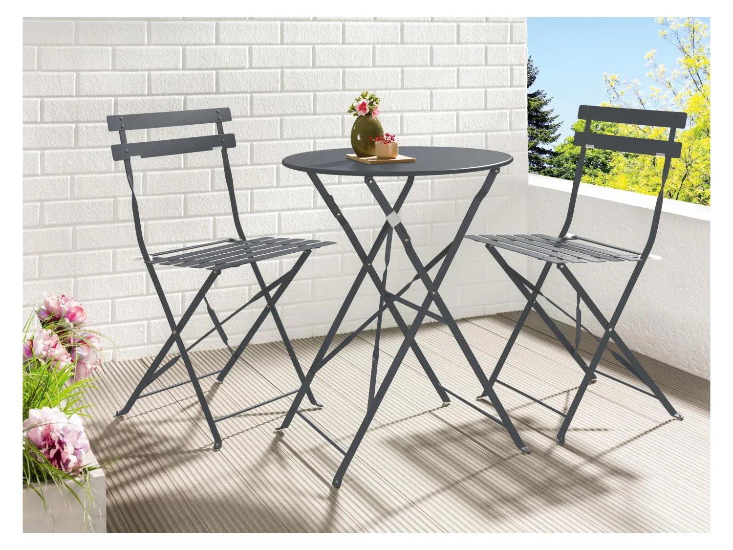 LIVARNO home Ensemble de table et chaises bistro