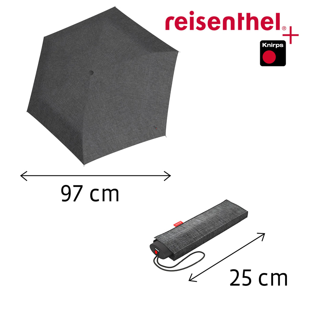 Umbrella Pocket Mini Twist Silver