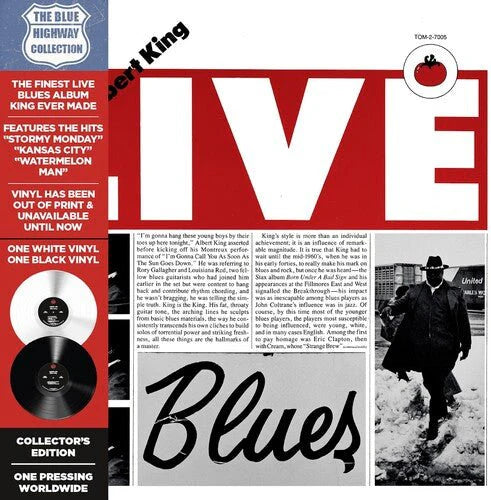 KING,ALBERT - ALBERT LIVE Vinyl LP