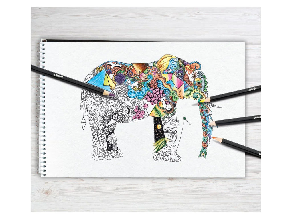 crelando Crayons de couleur ou Crayons de couleur aquarelle