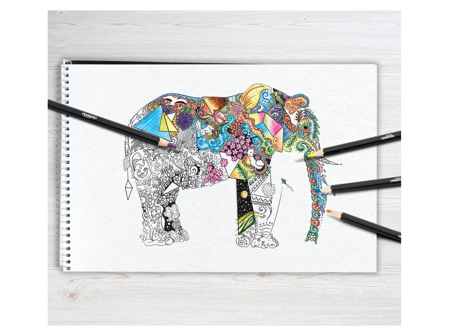 crelando Crayons de couleur ou Crayons de couleur aquarelle