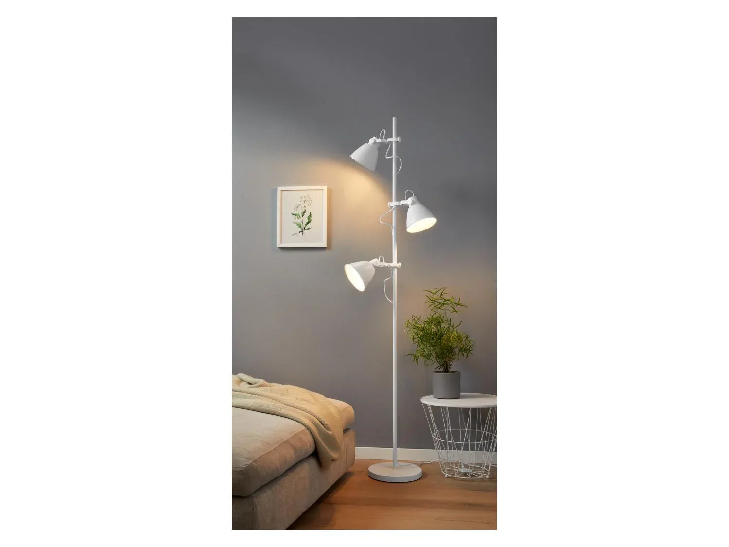 LIVARNO home Lampadaire  LED TEIWAZ