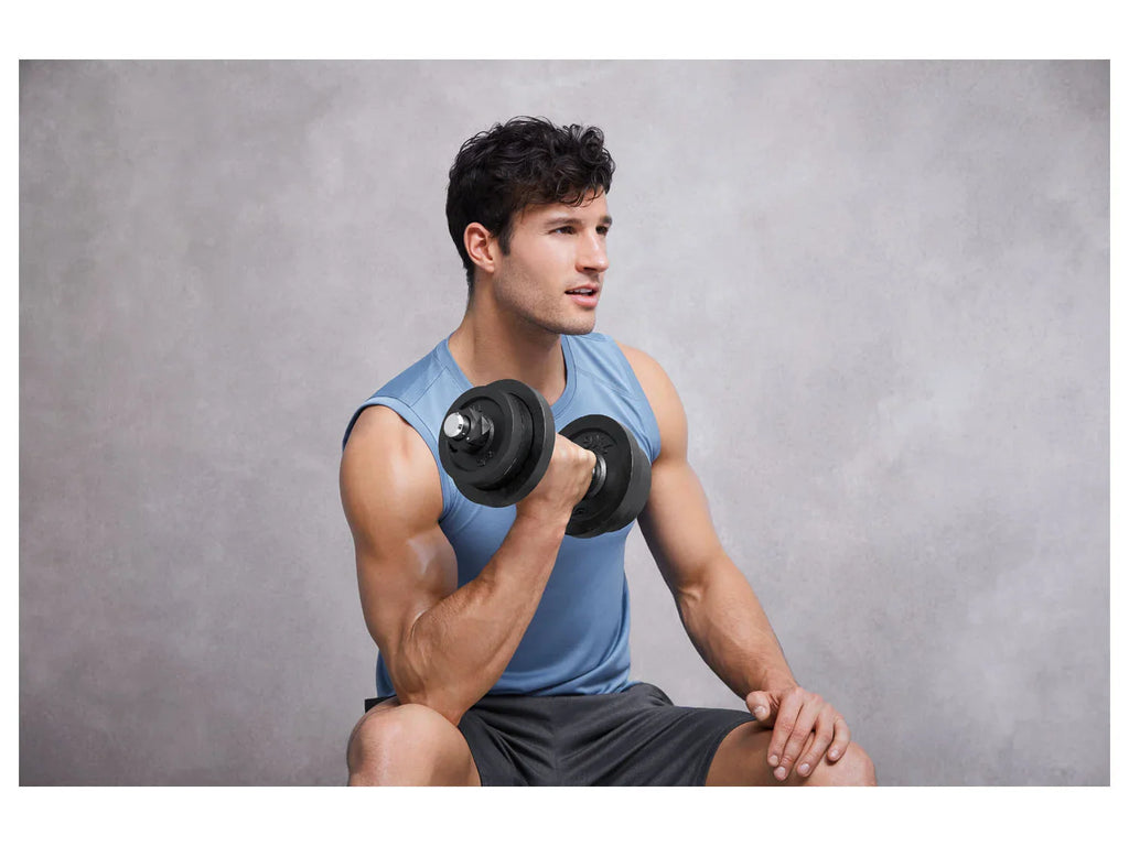 CRIVIT Set d'haltre de 10 kg