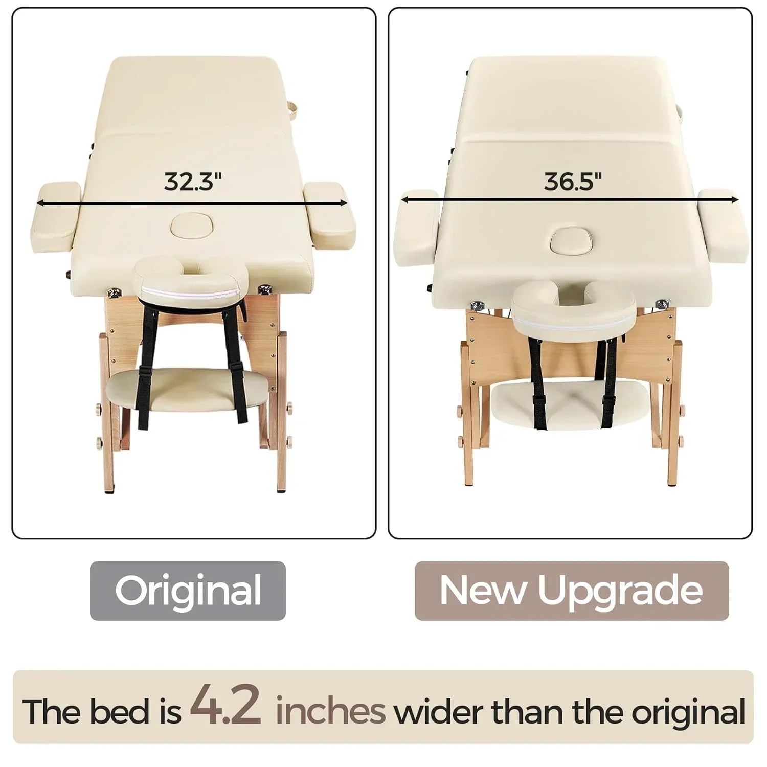 Yaheetech Massage Table Portable Lash Beds Spa Bed Massage Couch Foldable Spa Tables