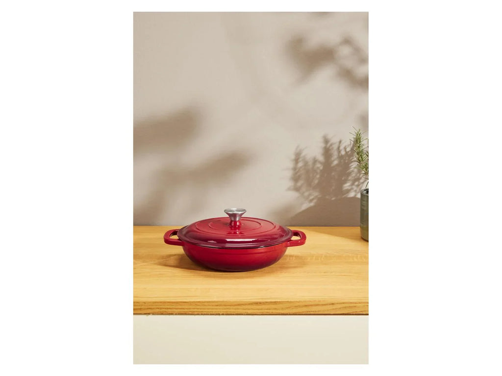 SILVERCREST Sauteuse en fonte Premium, 26 cm