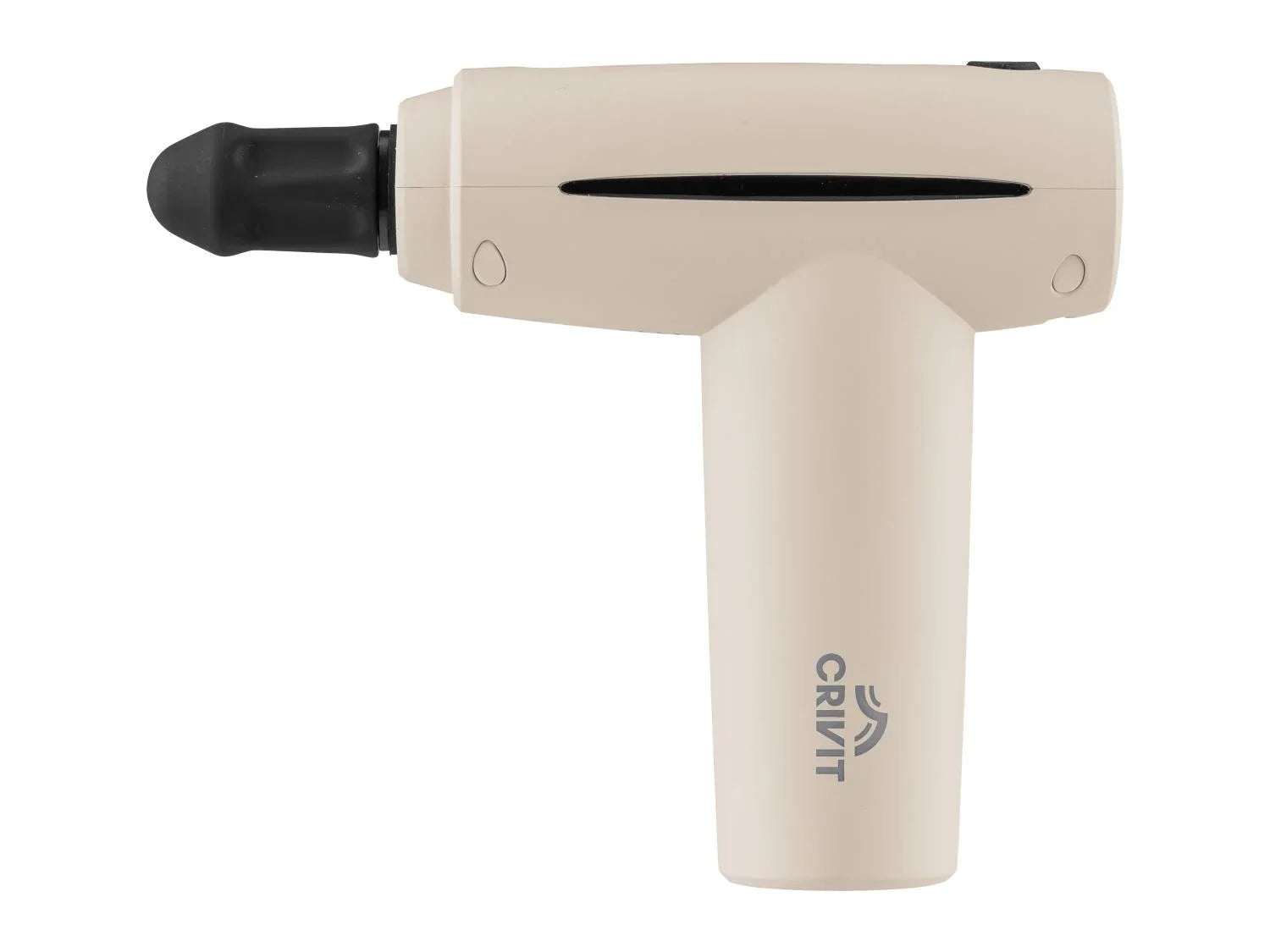 CRIVIT Mini-pistolet de massage CMMG 3.7 A1, 4 ttes, 5 vitesses