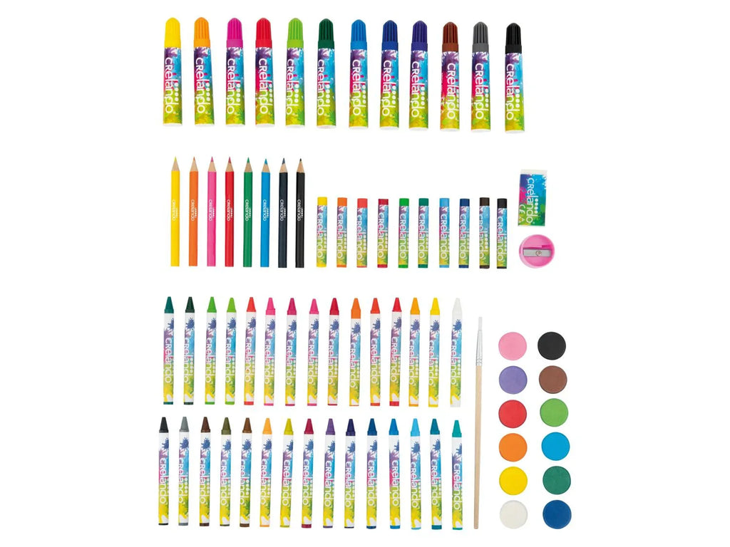 crelando Mallette de coloriage pour enfant