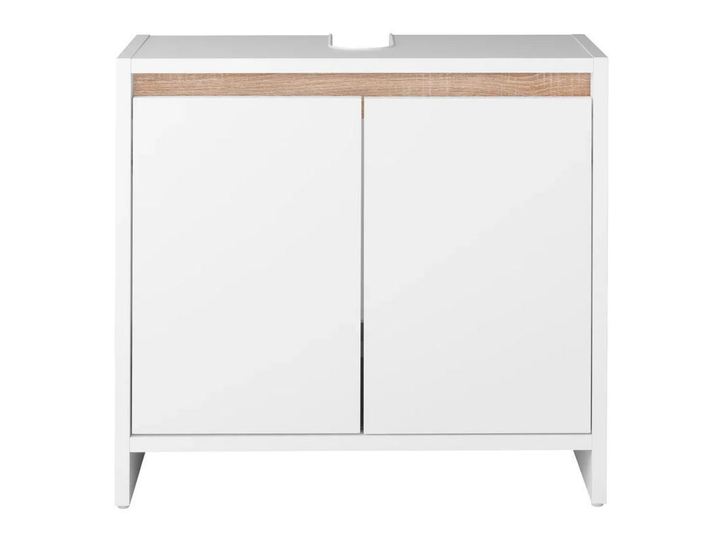 LIVARNO home Meuble sous-vasque Oslo, 60 x 55 x 28 cm, blanc
