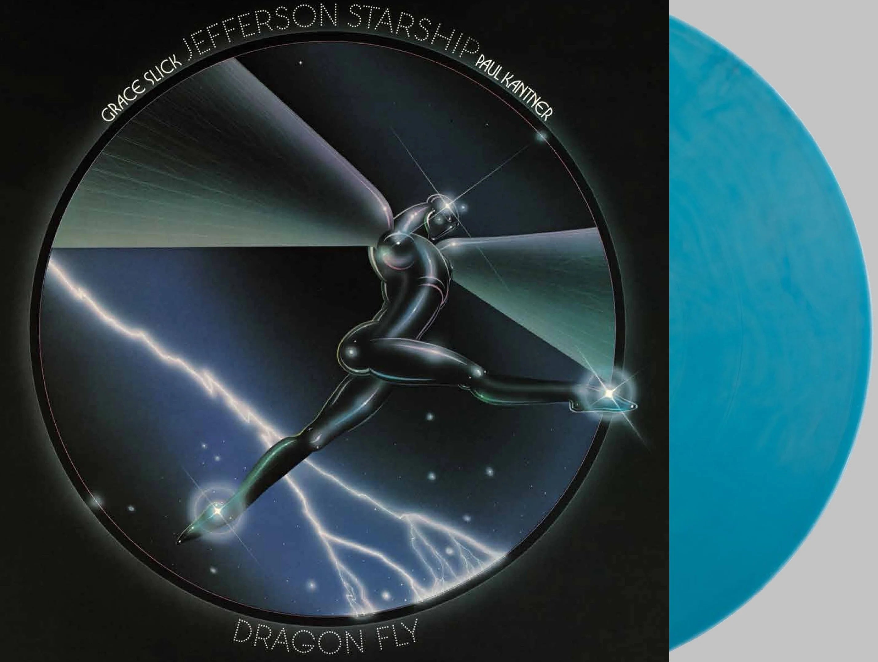 JEFFERSON STARSHIP - DRAGON FLY 50TH ANNIVERSARY Maui Blue Vinyl LP