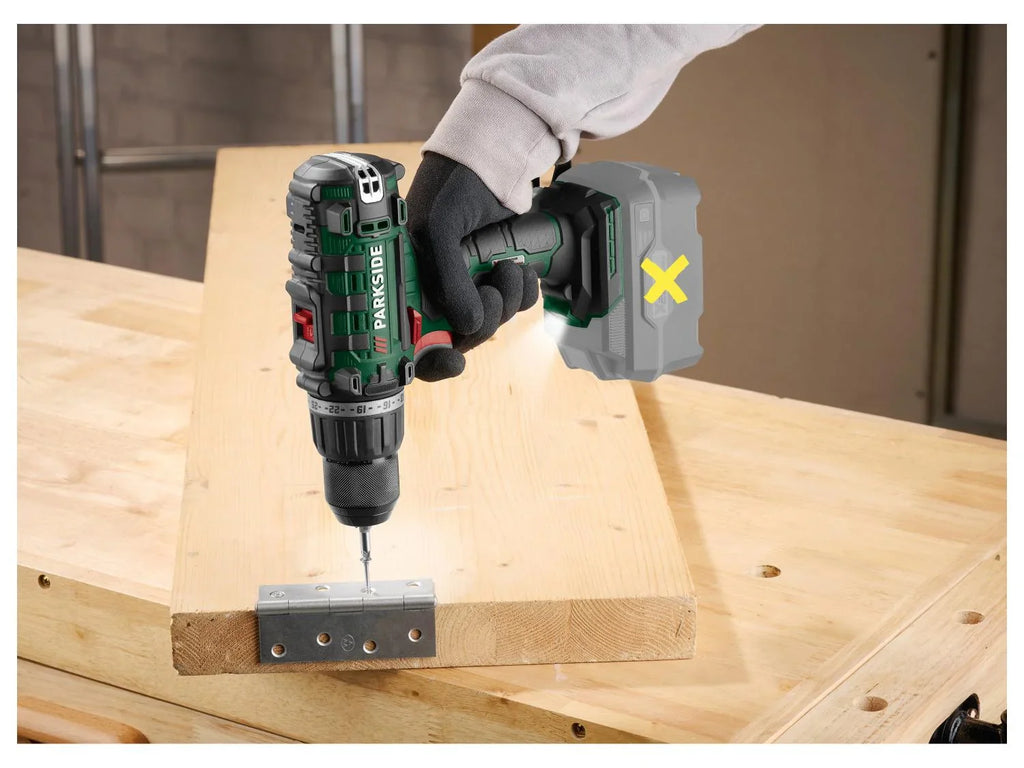 PARKSIDE Perceuse-visseuse sans fil PABS 20-Li I9, 20 V