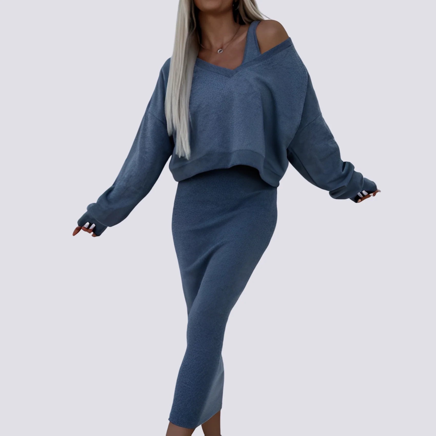 Elsie - Ensemble robe deux pièces élégant