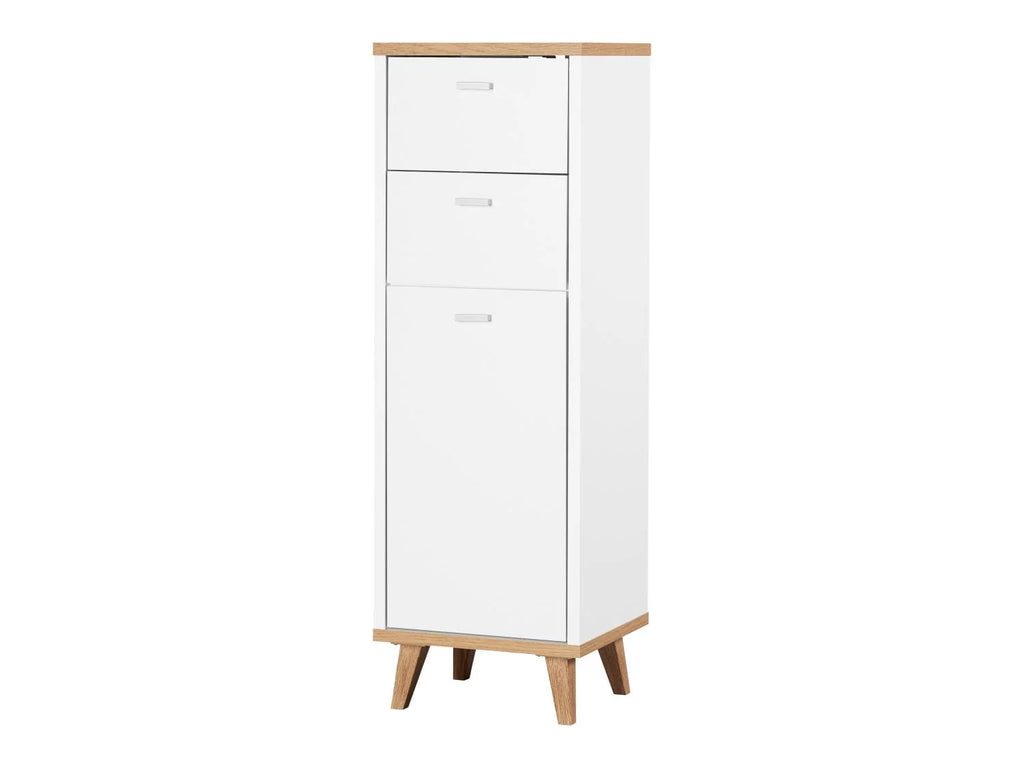 LIVARNO home Meuble pour salle de bains Corfu, 32 x 96 x 28 cm, blanc/imitation chne