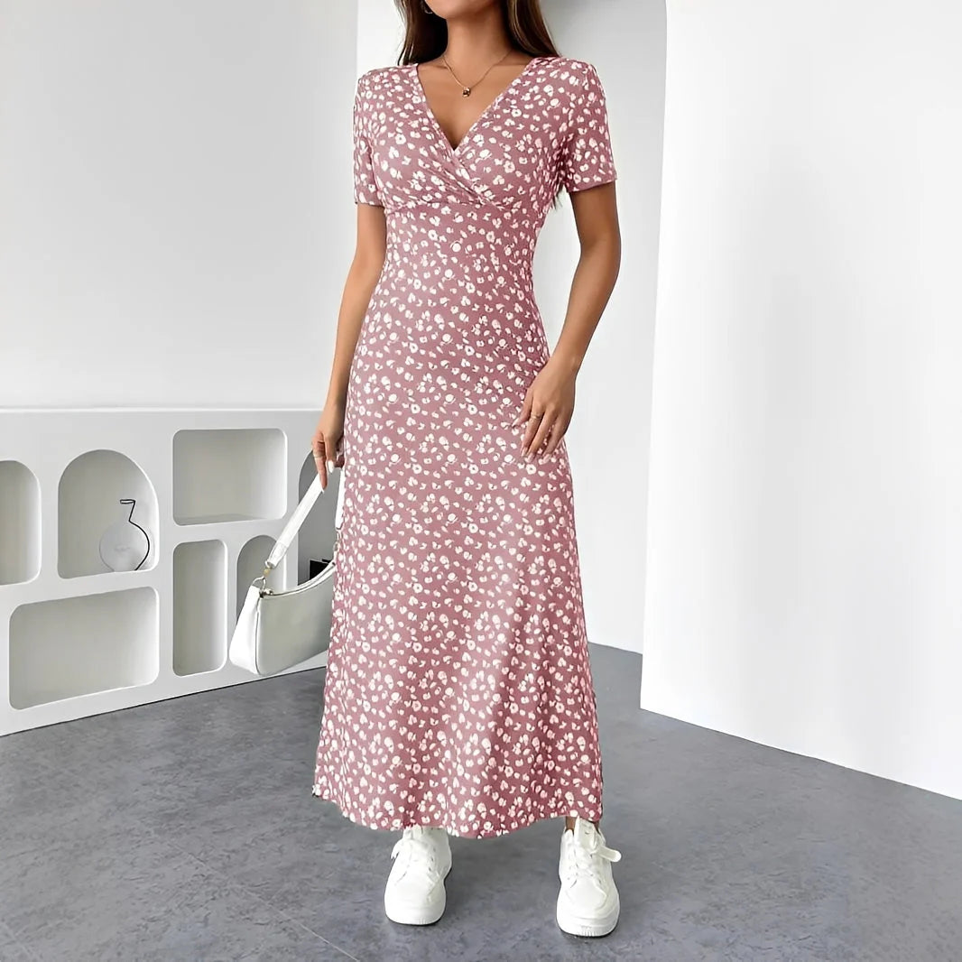 Reggie - Robe Maxi Florale Élégante