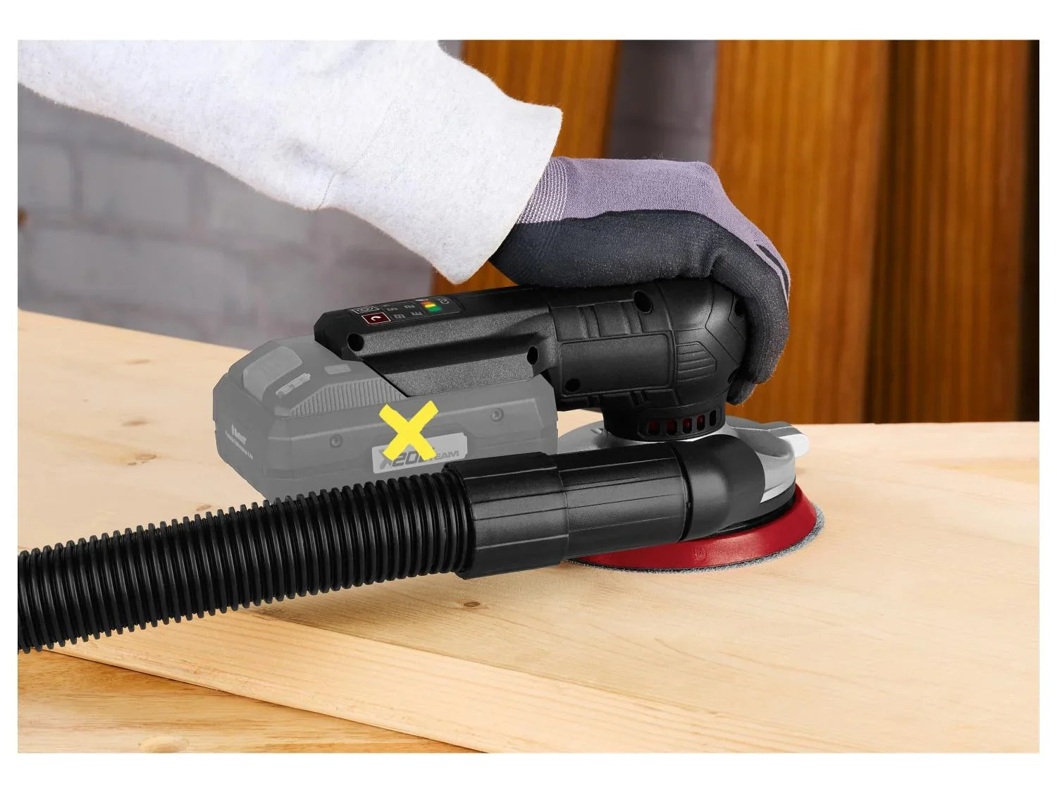 PARKSIDE PERFORMANCE Ponceuse vibrante sans fil PAMSP 20-Li A1