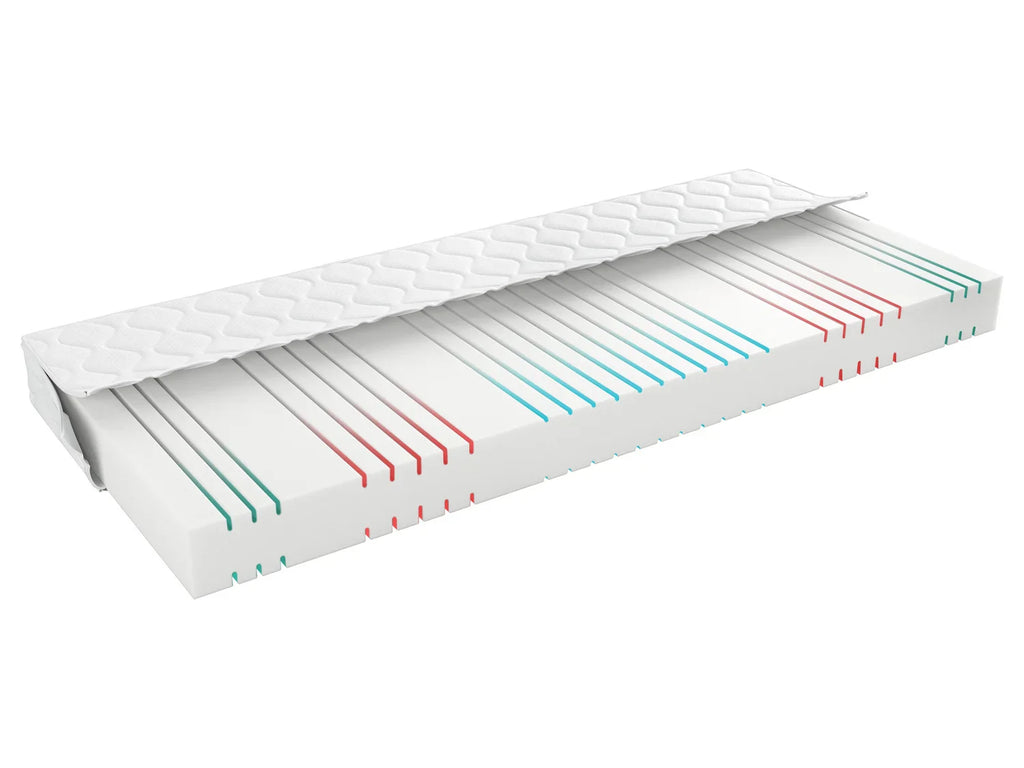 LIVARNO home Matelas en mousse confort 7 zones, H3, 90 x 190 cm