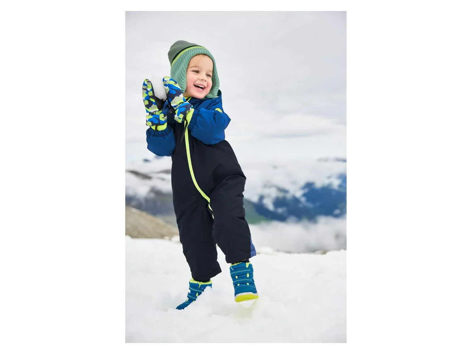lupilu Bonnet en maille enfant