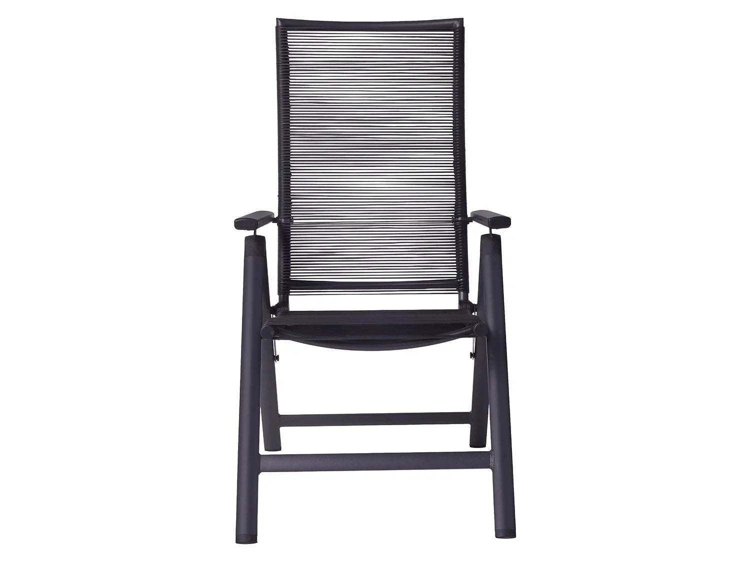 LIVARNO Lot de 2 fauteuils en aluminium Miami