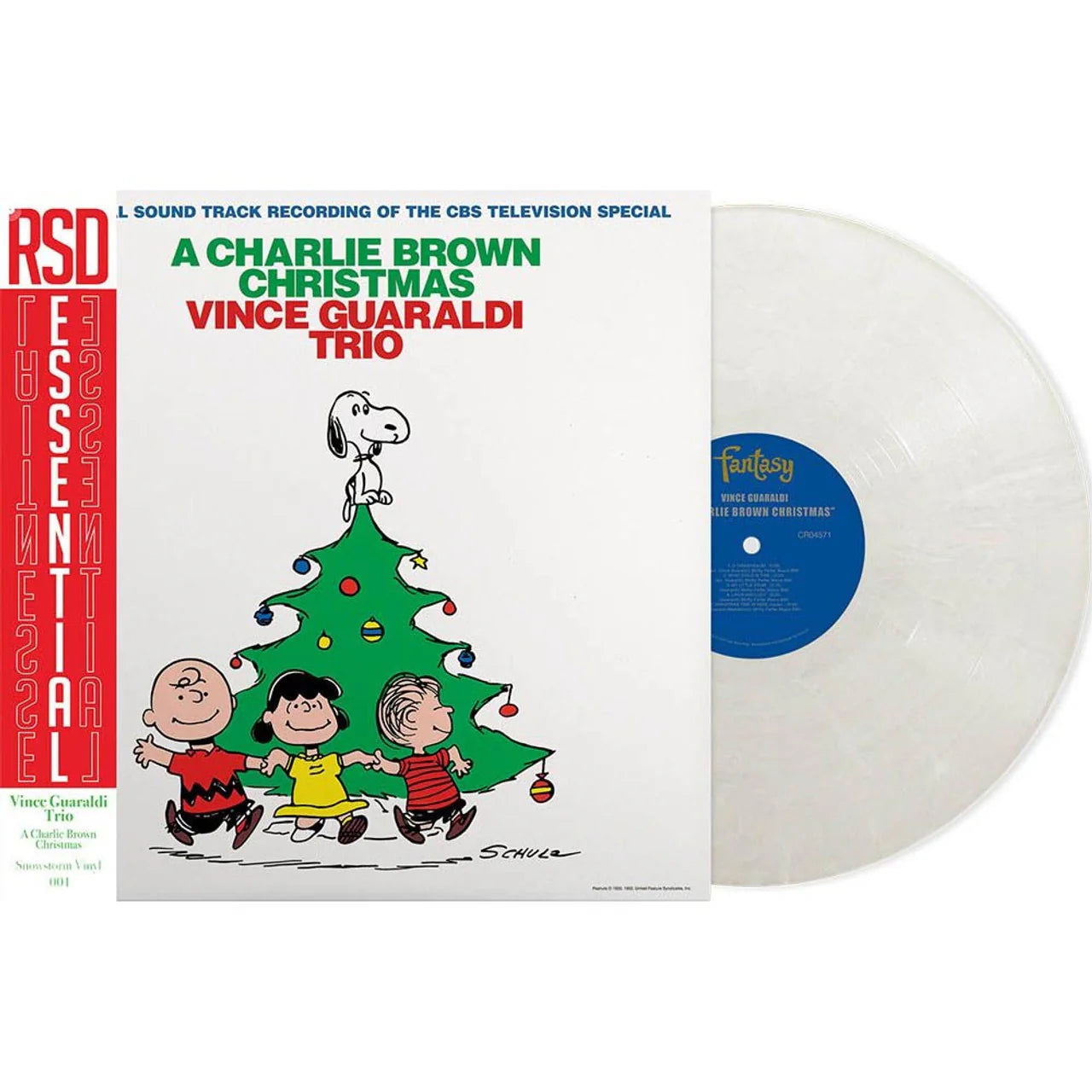 VINCE GUARALDI TRIO - A CHARLIE BROWN CHRISTMAS - INDIE EXCLUSIVE - SNOWSTORM COLOR - VINYL LP