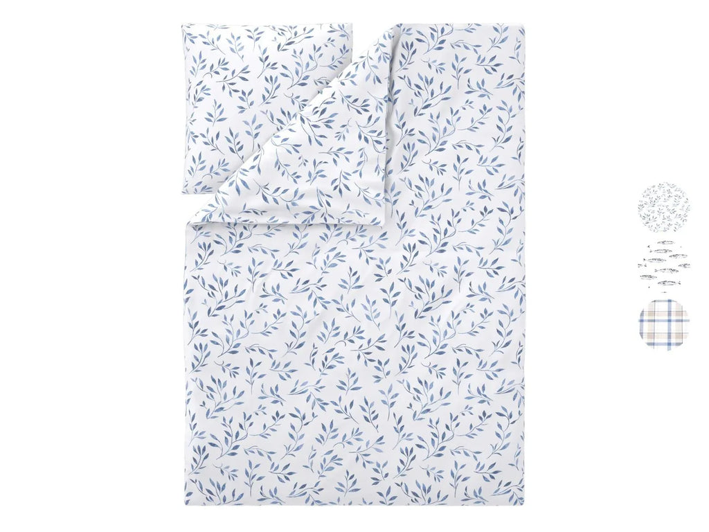 LIVARNO Parure de lit en coton mlang, 140 x 200 cm