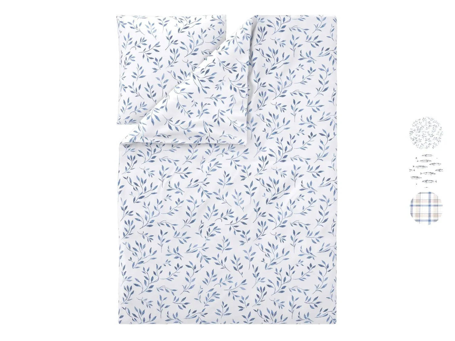 LIVARNO Parure de lit en coton mlang, 140 x 200 cm