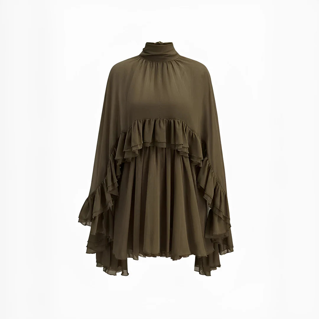 Zhuchin - Robe élégante avec volants