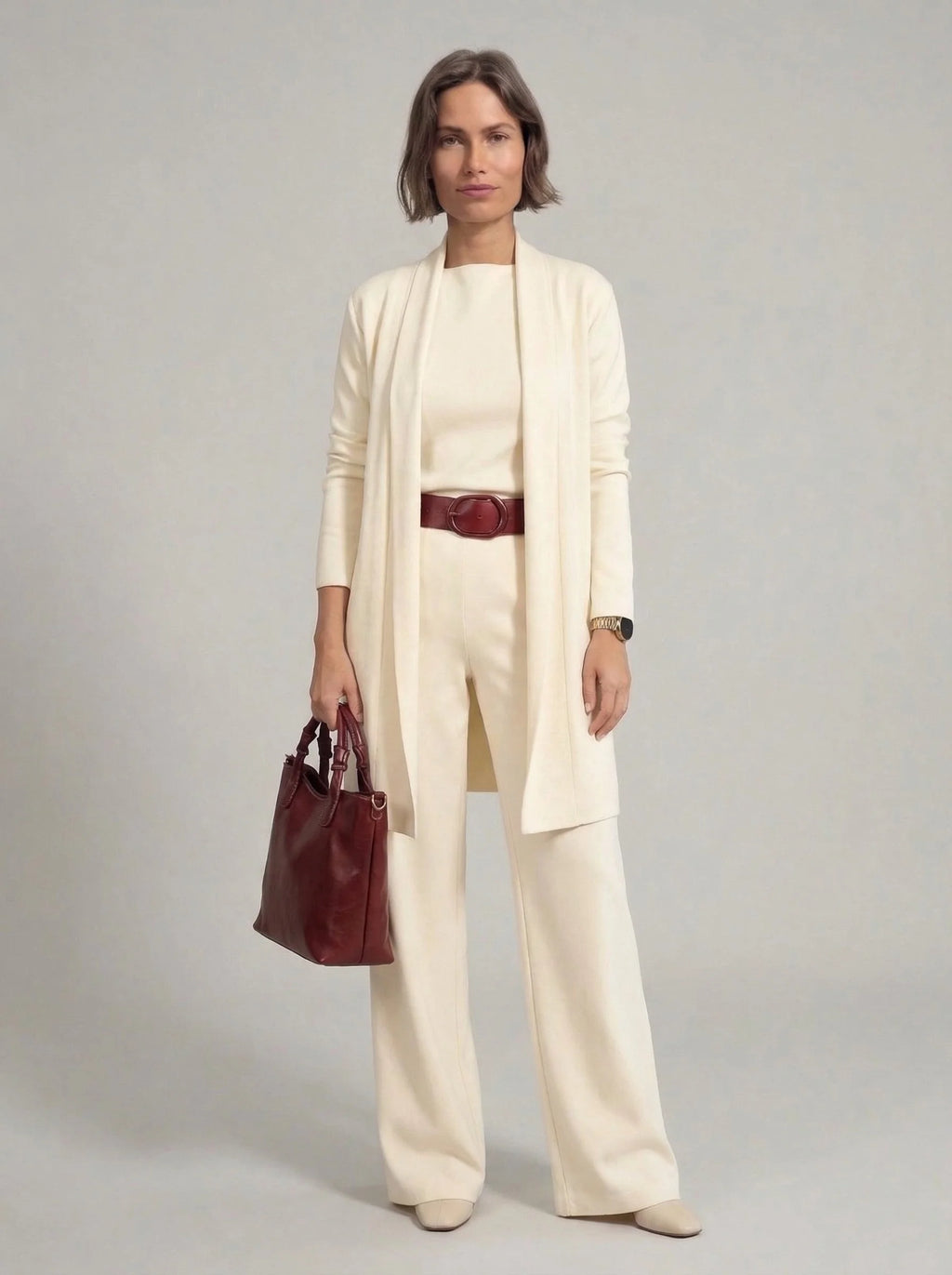 Ensemble élégant confortable deux pièces Elenna