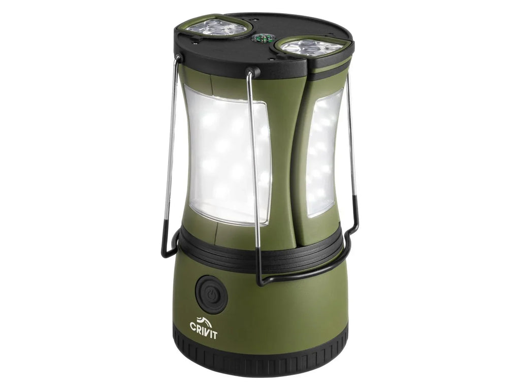 CRIVIT Lampe de camping 2 en 1