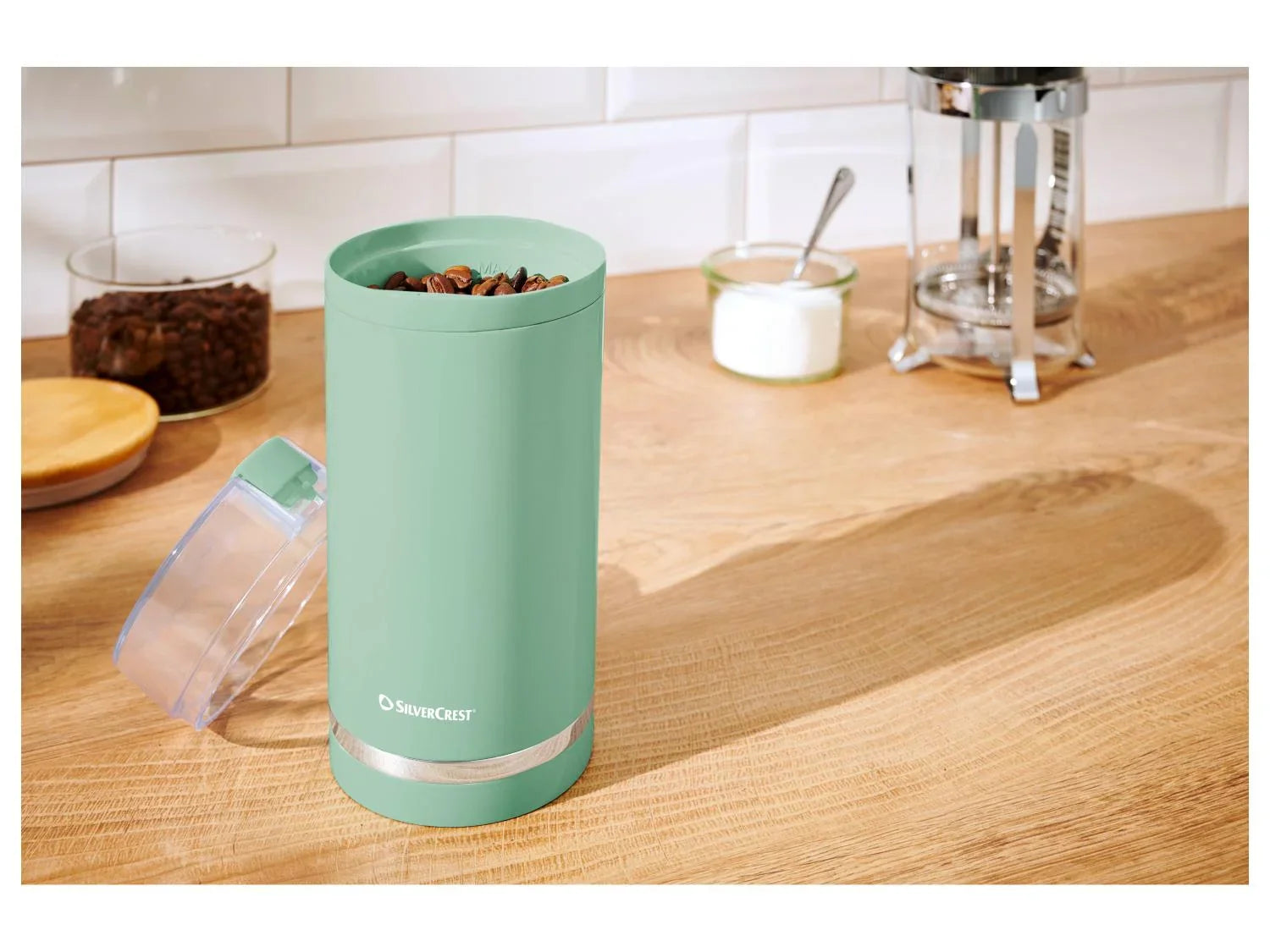 SILVERCREST Moulin  caf lectrique SKMS 180 C1, pastel