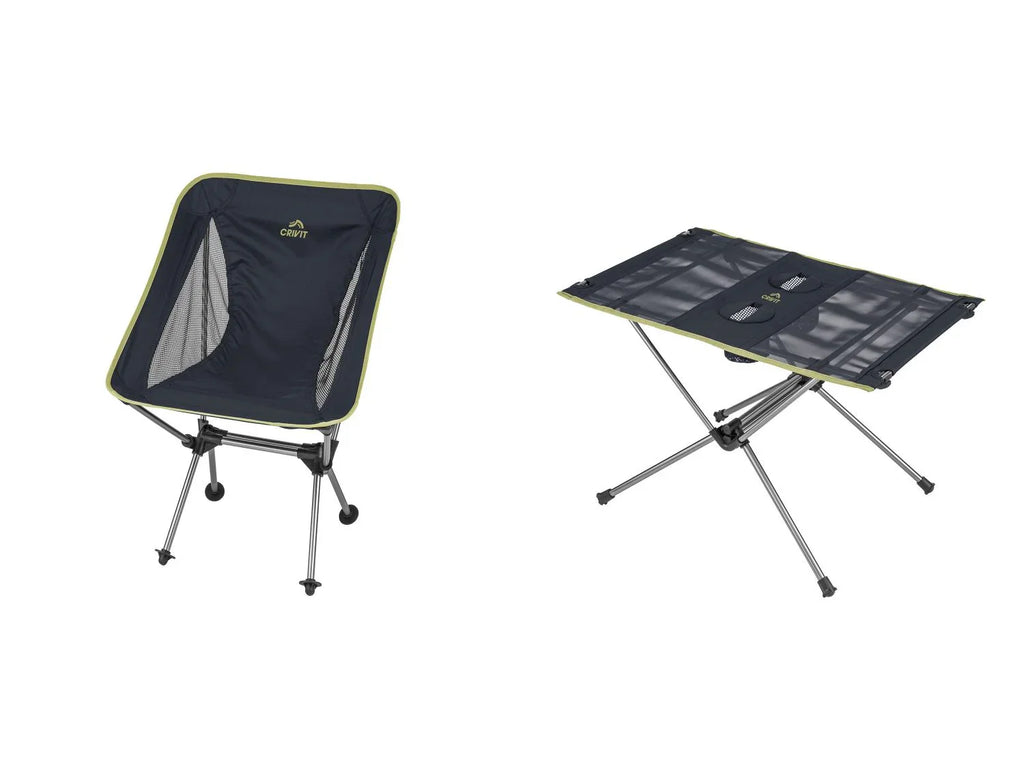 CRIVIT Chaise ou table de camping premium