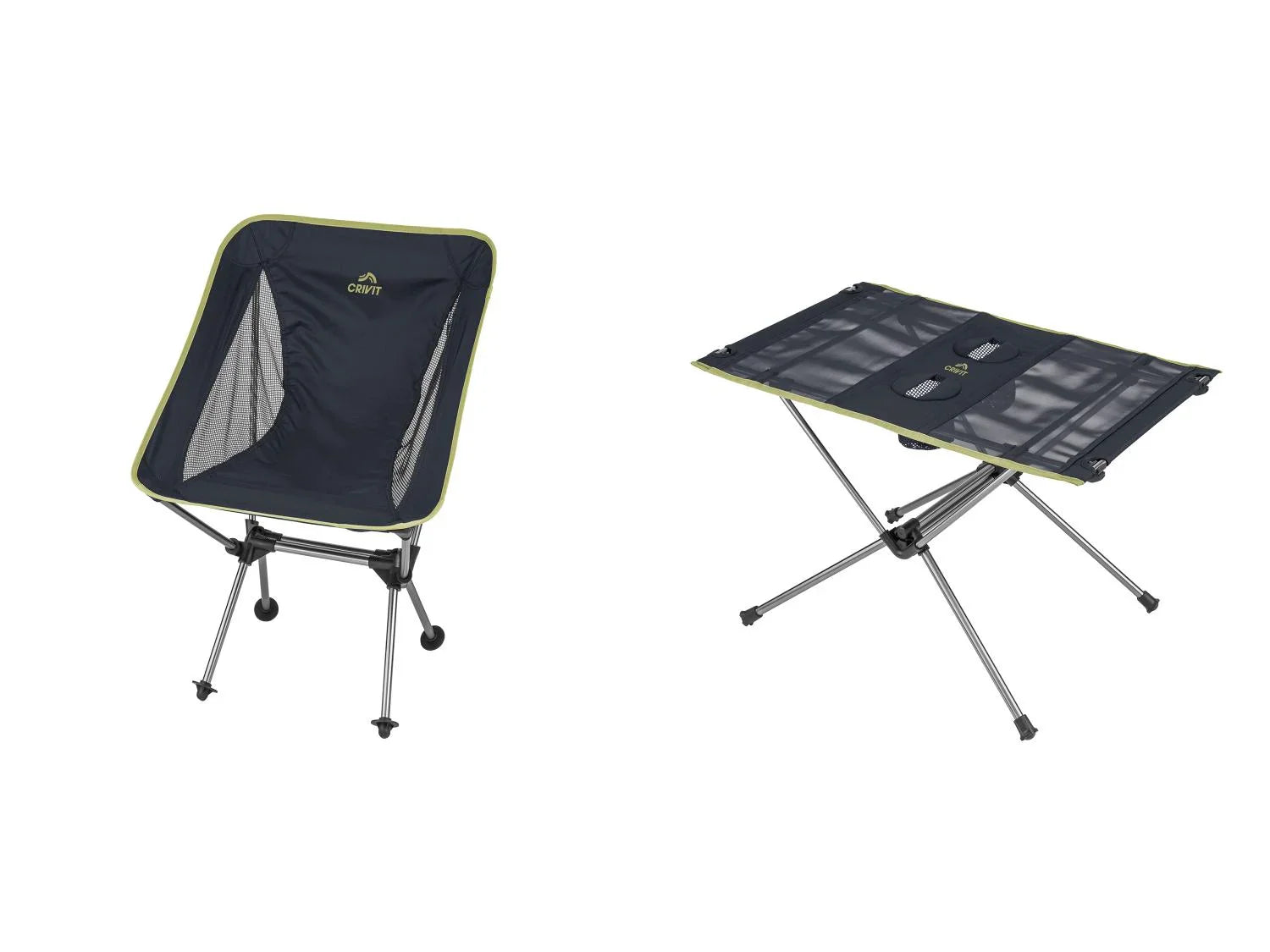 CRIVIT Chaise ou table de camping premium