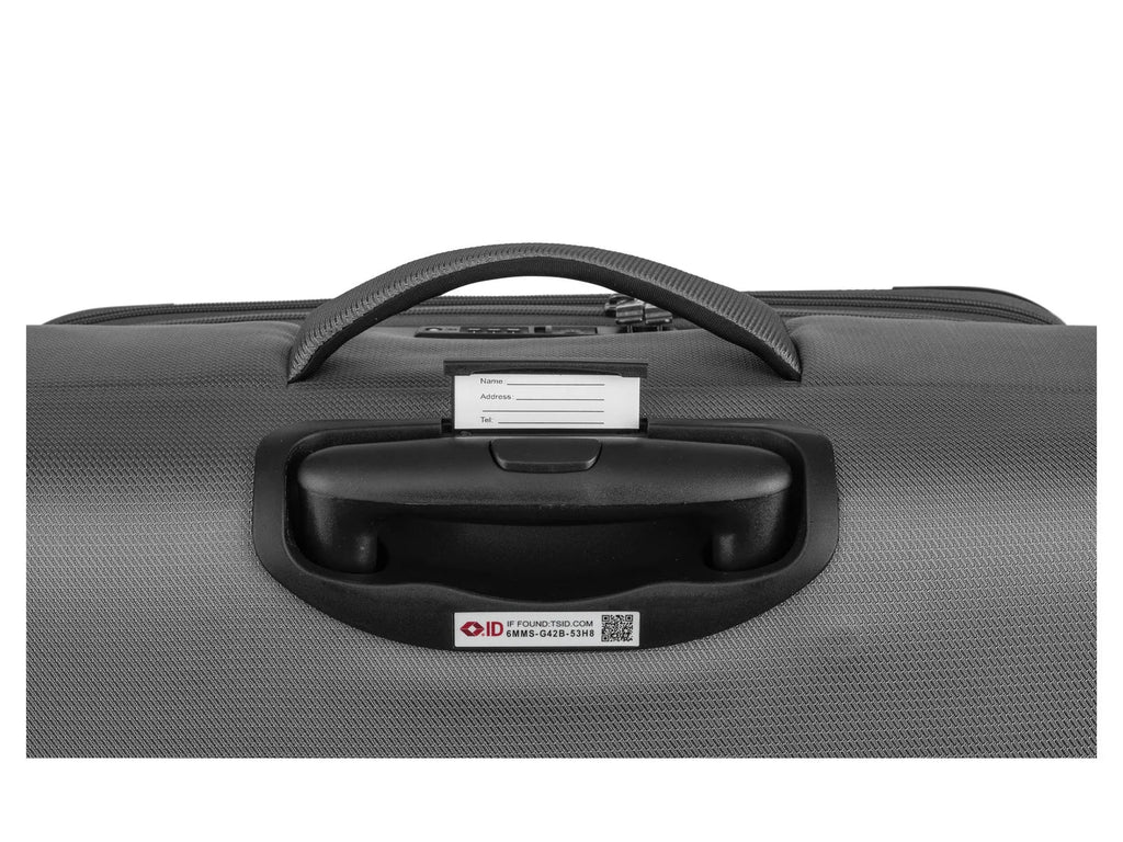 TOPMOVE Set de 2 valises  roulettes extensibles, 96-108 L et 62-69 L