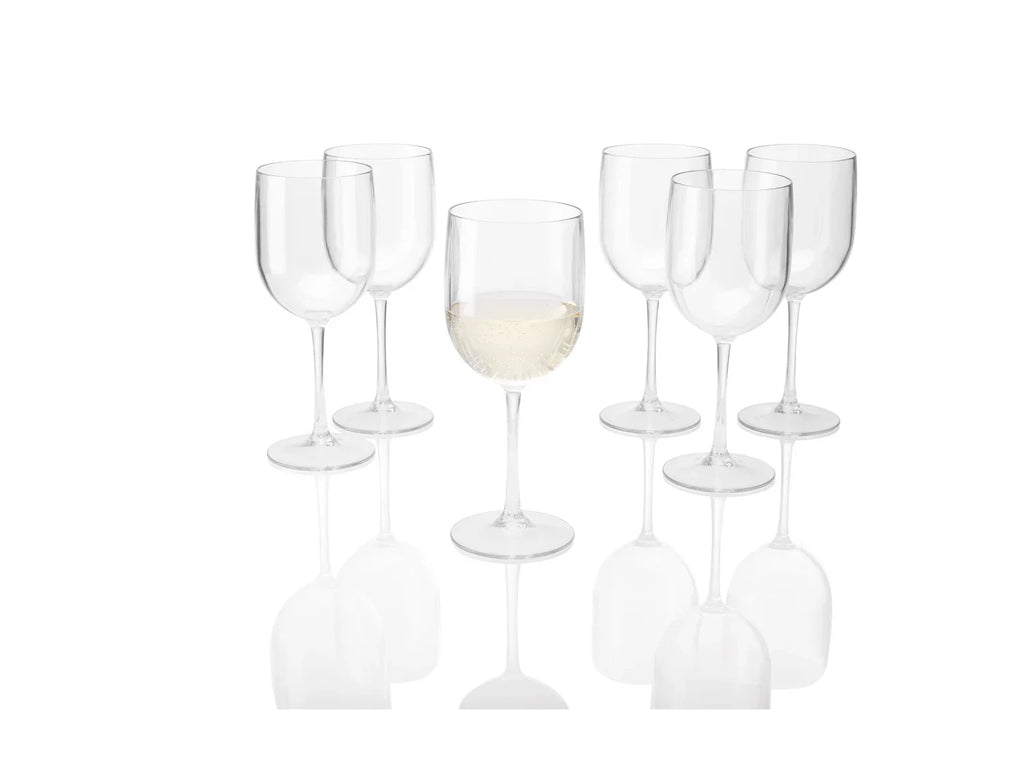 ERNESTO Lot de 6 verres  vin,  champagne ou  eau