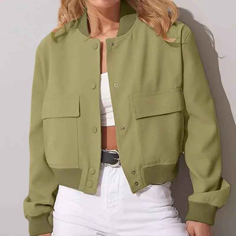 Veste Bombardier Vintage Femme