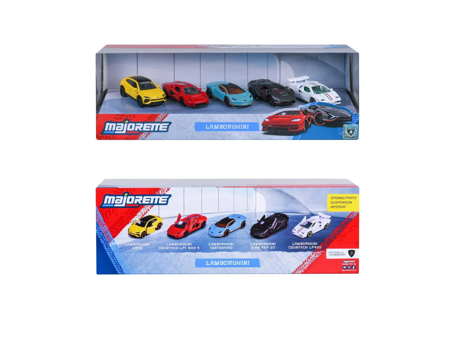 Majorette Coffret cadeau de 5 voitures jouets