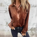Jessie - Blouse à Manches Longues avec Boutons