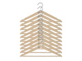 LIVARNO home Lot de 10 cintres en bois