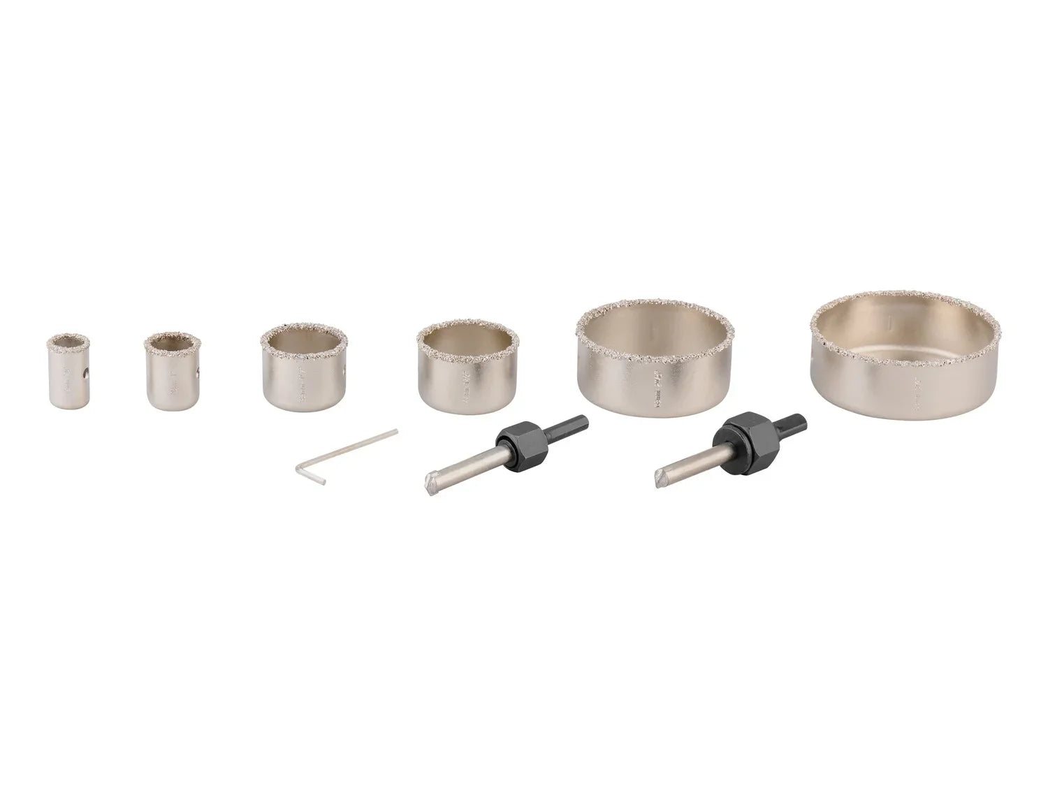 PARKSIDE Set de cloches bimtalliques ou en mtal dur