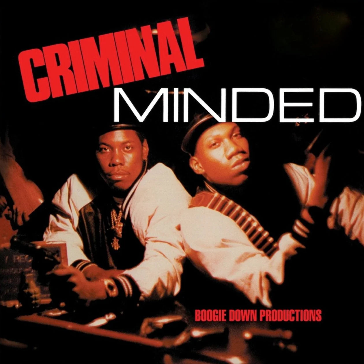 BOOGIE DOWN PRODUCTIONS - CRIMINAL MINDED - RECORD STORE DAY EXCLUSIVE EDITION - SILVER COLOR - VINYL LP