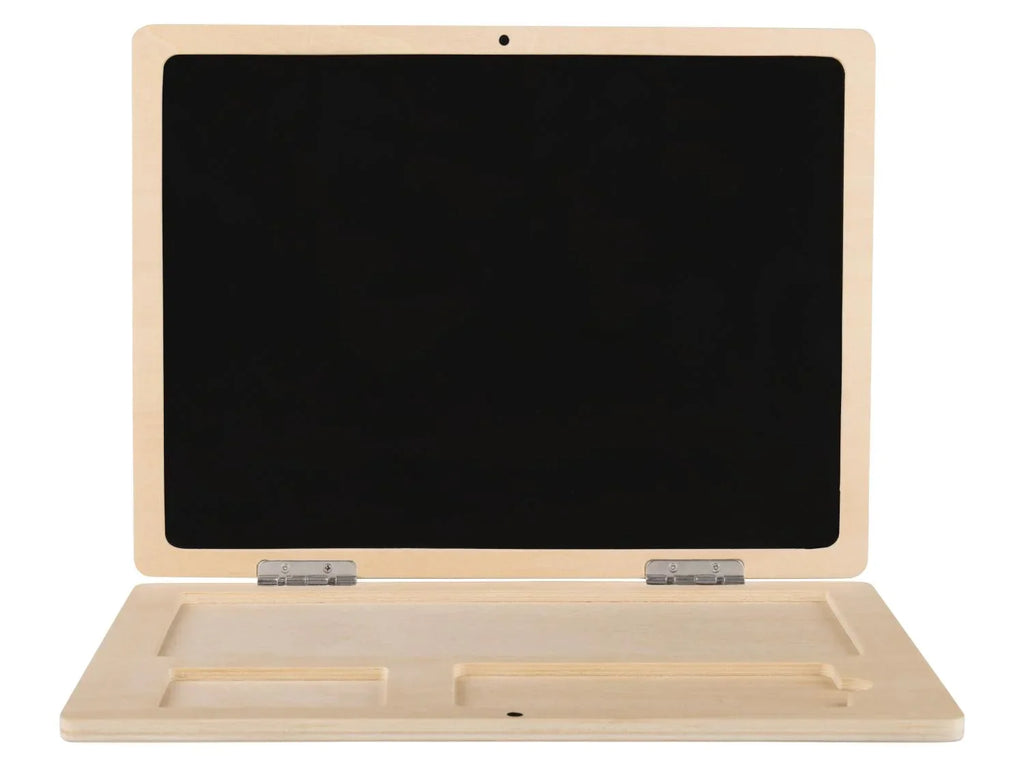 Playtive Ordinateur portable en bois ou Horloge magntique