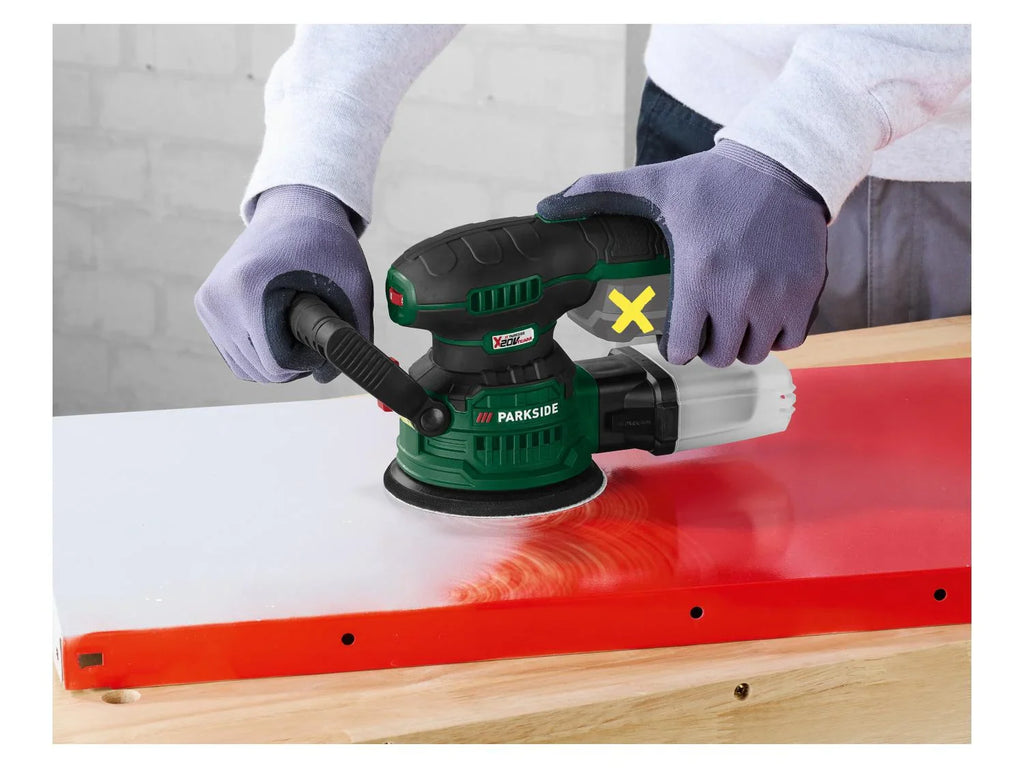 PARKSIDE Ponceuse excentrique sans fil PAEXS 20-Li B2, 20 V