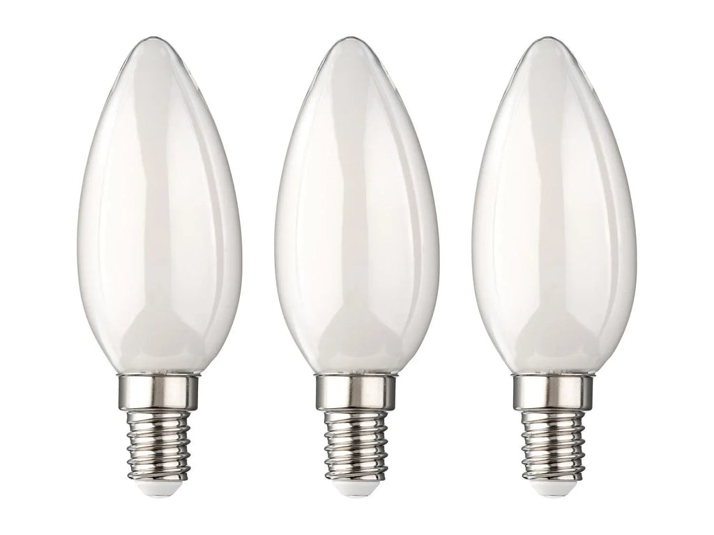 LIVARNO Lot de 3 ampoules LED  filament